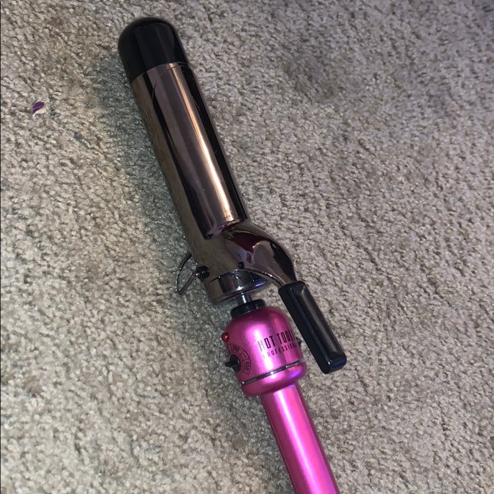 2 INCH PINK TITANIUM CURLING IRON / WAND